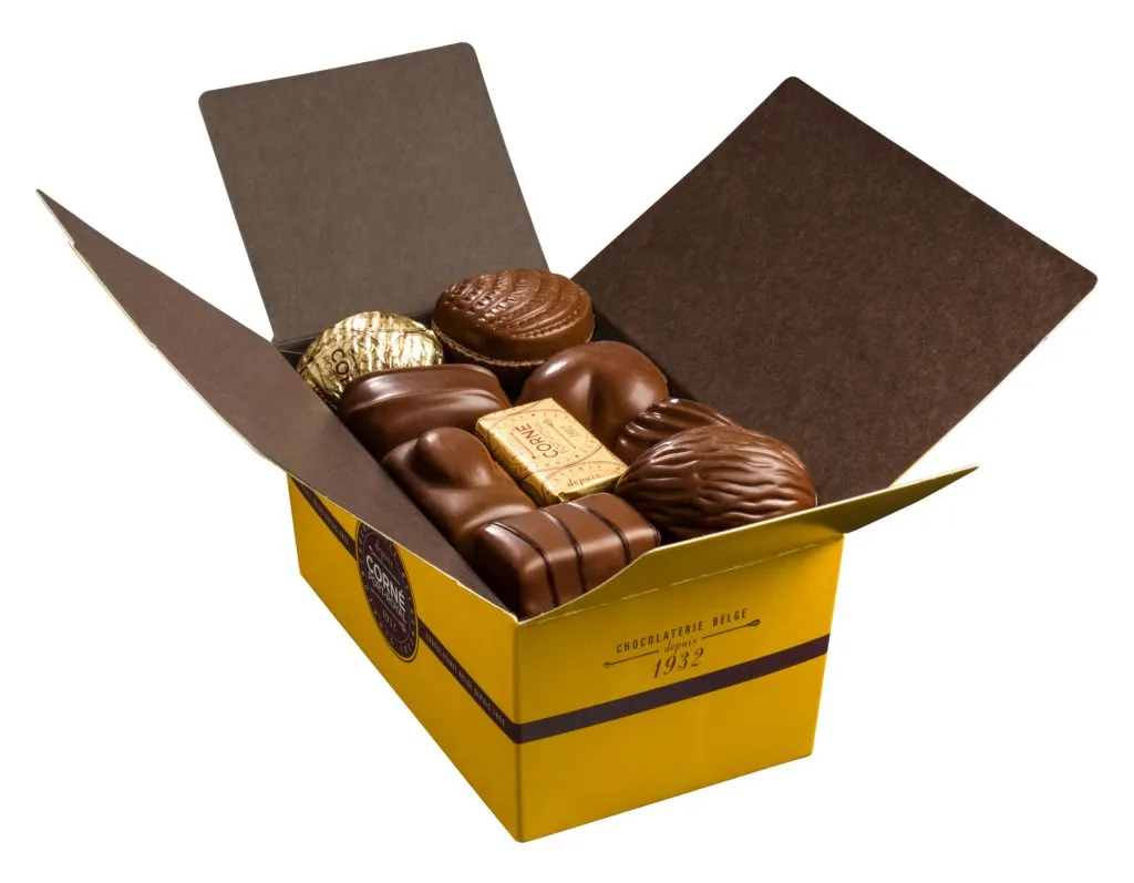 Ballotin 17 chocolats au lait 